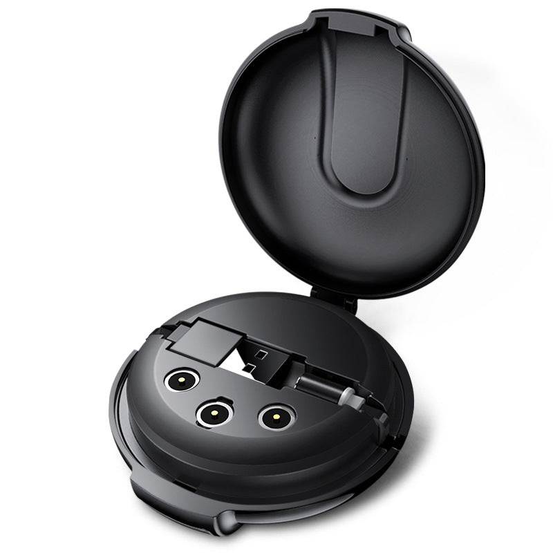 3-in-1 magnetic retractable charger with multifunctional car holder and fast charging capabilities
