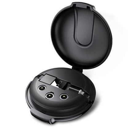 3-in-1 magnetic retractable charger with multifunctional car holder and fast charging capabilities