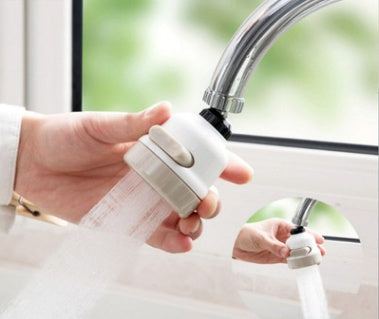 Faucet booster shower tap filter with 3 spray modes and 360-degree rotation