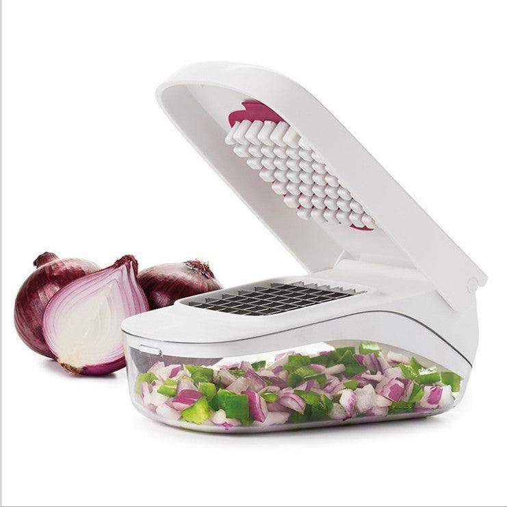 Multifunctional vegetable cutter made of ABS plastic for kitchen use, dimensions 20x12.5x10cm
