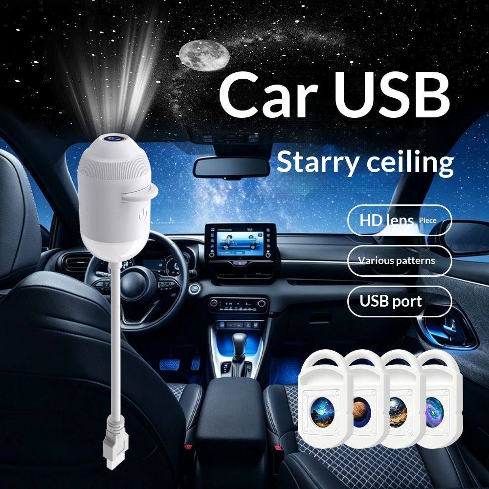 Starry Night Light Projector planet-shaped LED lamp with galaxy and star ceiling projection for bedroom ambiance and romantic decor