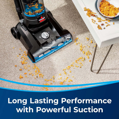 Powerforce Helix, Bagless, Upright Vacuum, Pet Friendly, Scatter-Free Technology, Helix Dirt Separation System, Lightweight, 3313, Blue & Black