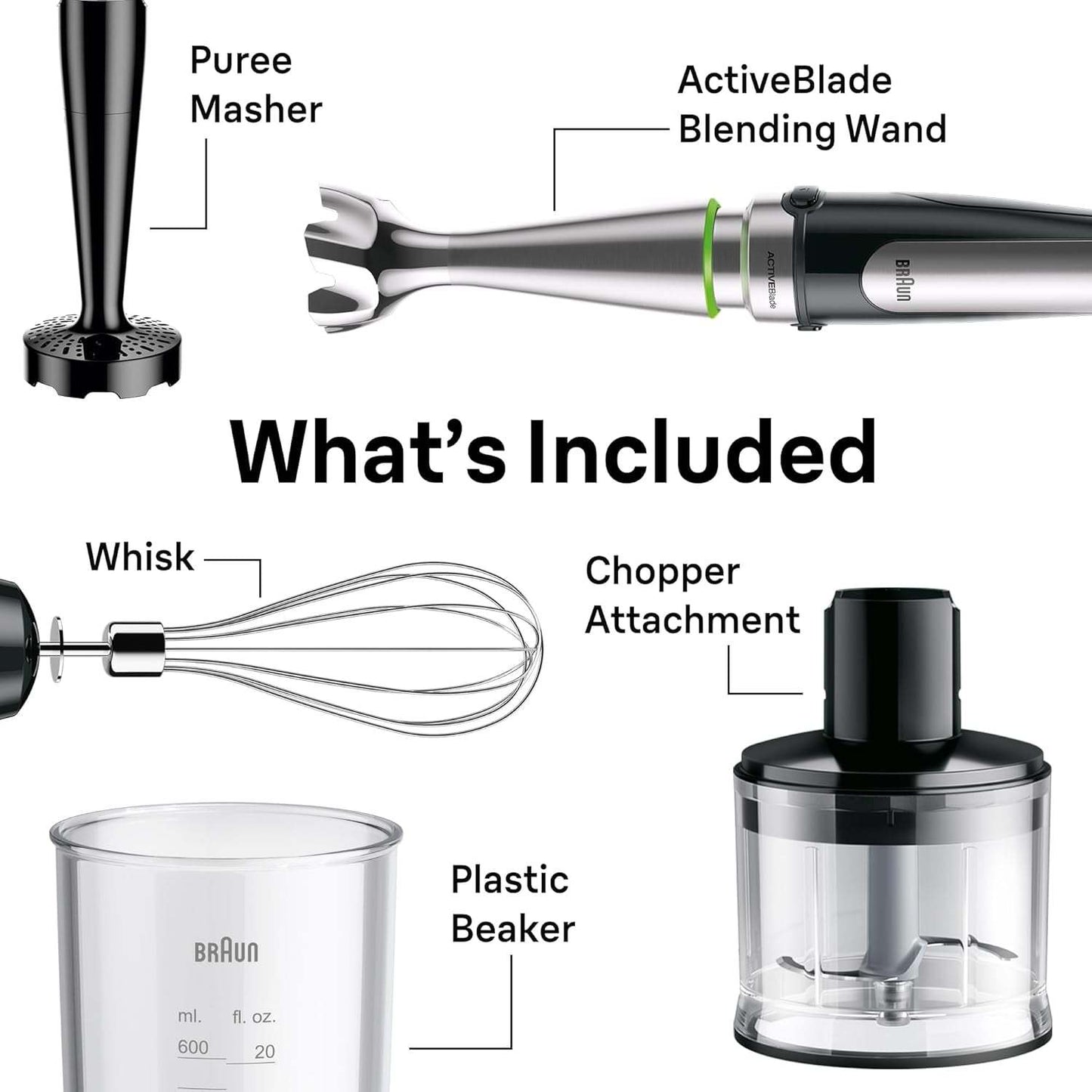 Braun MQ9137XI Multiquick 9 Hand Blender with Imode Technology