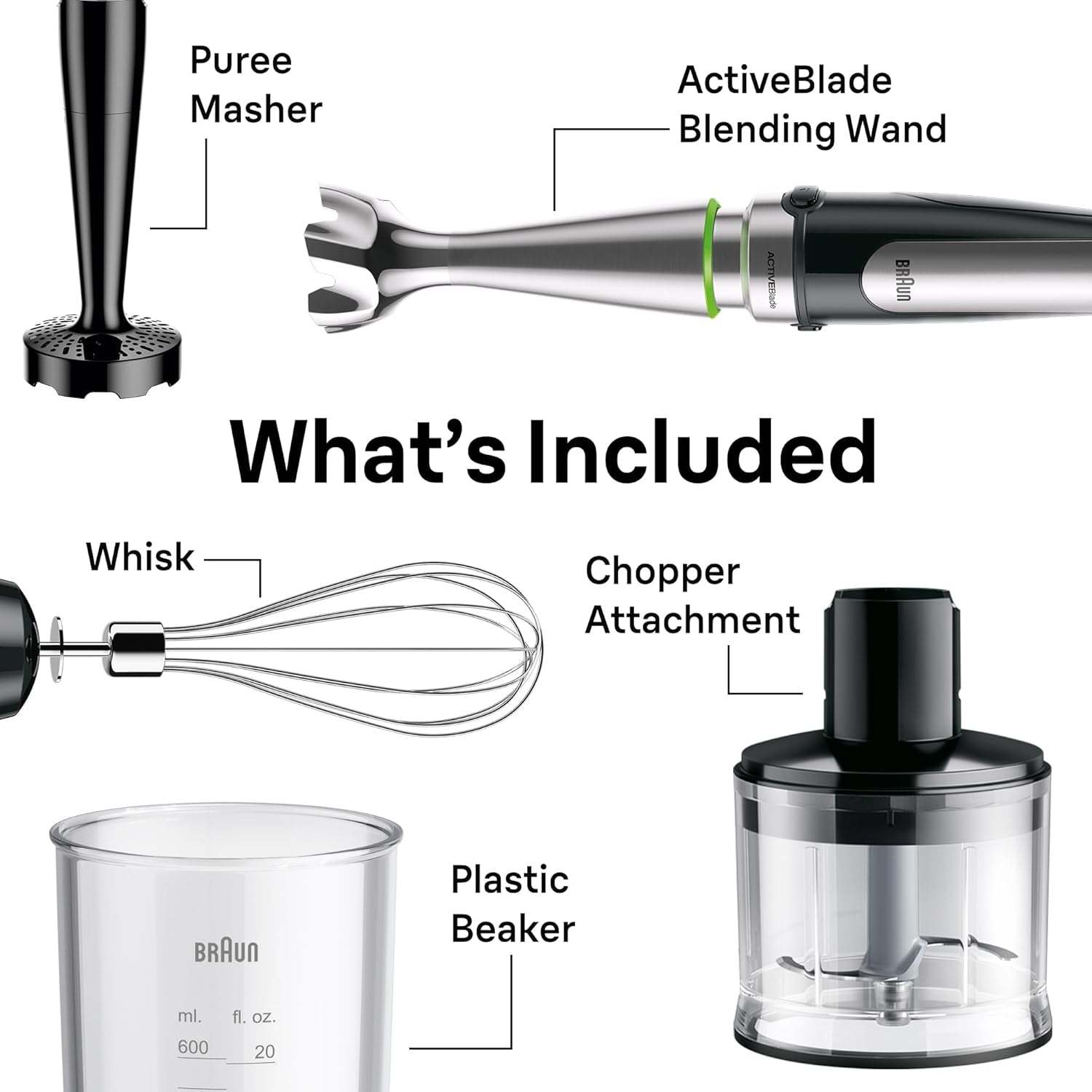 Braun MQ9137XI Multiquick 9 Hand Blender with Imode Technology